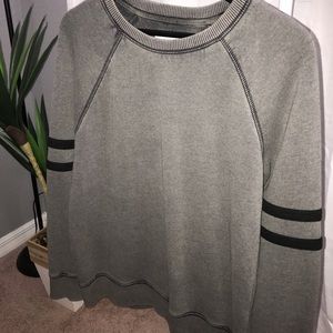 AE jetting fit crew neck sweatshirt